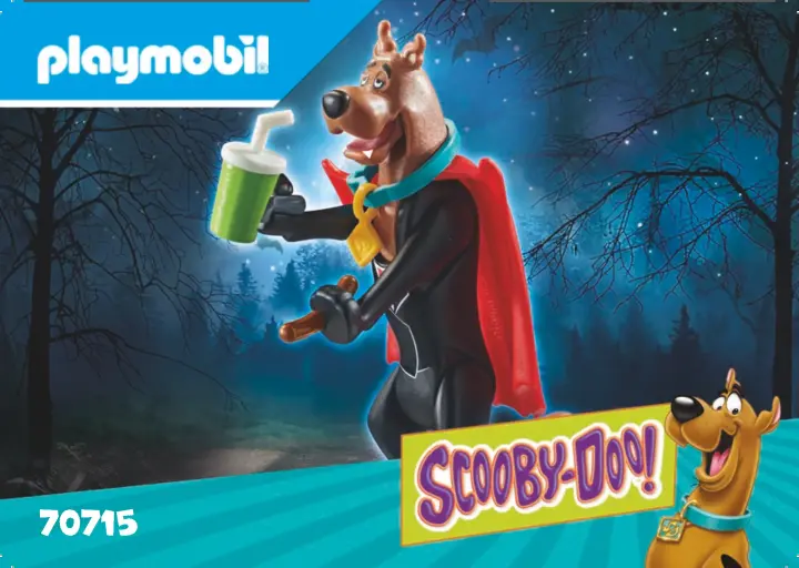 Notices de montage Playmobil 70715 - SCOOBY-DOO Vampire (1)