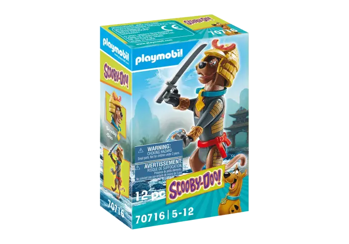 Playmobil 70716 - SCOOBY-DOO! Scooby samurai - BOX