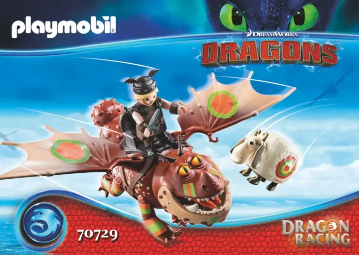 Οδηγίες συναρμολόγησης Playmobil 70729 - Λέπιας και Χοντροκέφαλος (1)
