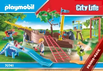 Οδηγίες συναρμολόγησης Playmobil 70741 - Παιδική χαρά "Το Καράβι" (1)