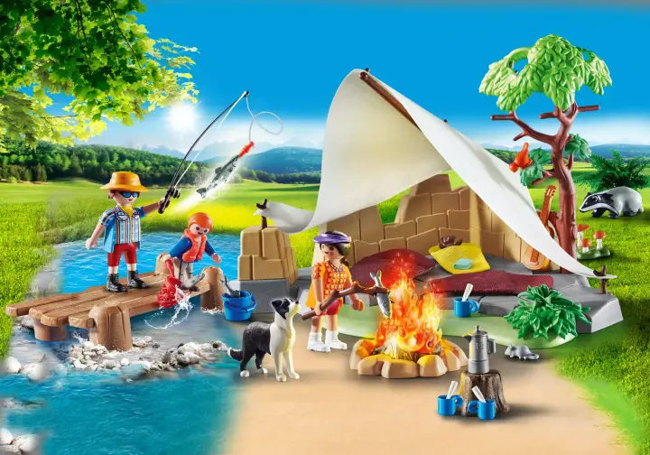 Playmobil 70743 - Κατασκήνωση στην εξοχή