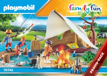 Οδηγίες συναρμολόγησης Playmobil 70743 - Κατασκήνωση στην εξοχή (1)