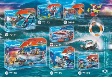 Οδηγίες συναρμολόγησης Playmobil 70744 - Αγωνιστικό ταχύπλοο σκάφος με μοτέρ (12)