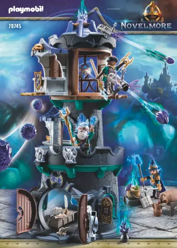 Building instructions Playmobil 70745 - Violet Vale - Wizard Tower (1)