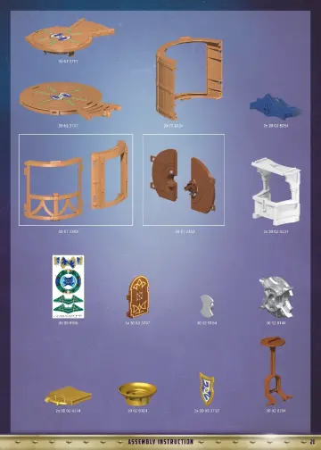 Building instructions Playmobil 70745 - Violet Vale - Wizard Tower (21)