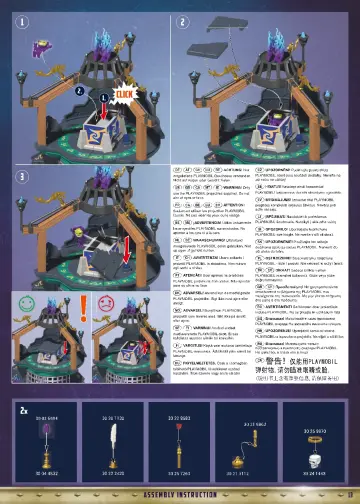 Building instructions Playmobil 70746 - Violet Vale - Demon Lair (13)