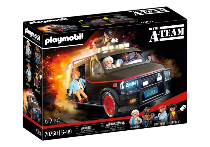 Playmobil 70750 - Carrinha do Esquadrão Classe A - BOX