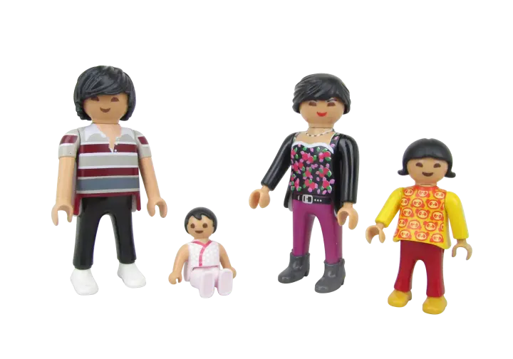 Playmobil 70753 - Adultes avec enfants B