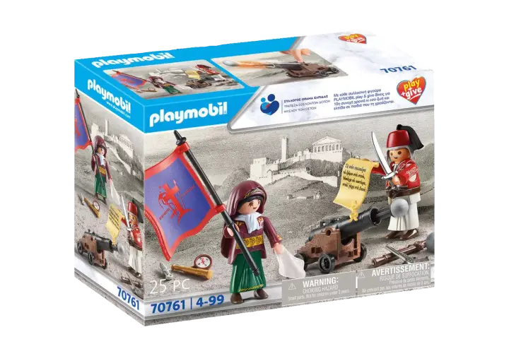 Playmobil 70761 - Play & Give Έλληνες Αγωνιστές του 1821 - BOX