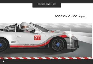 Building instructions Playmobil 70764 - Porsche 911 GT3 Cup (2)