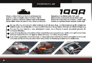 Manual de instruções Playmobil 70764 - Porsche 911 GT3 Cup (4)