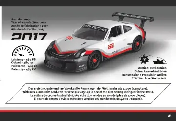 Notices de montage Playmobil 70764 - Porsche 911 GT3 Cup (5)
