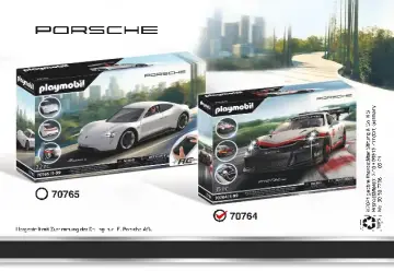 Notices de montage Playmobil 70764 - Porsche 911 GT3 Cup (20)
