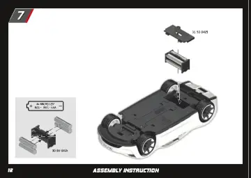 Istruzioni di montaggio Playmobil 70765 - Porsche Mission E (12)