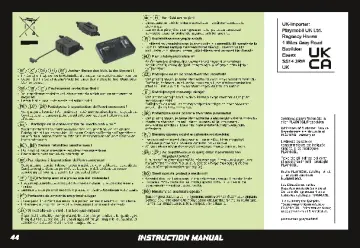 Manuales de instrucciones Playmobil 70765 - Porsche Mission E (44)