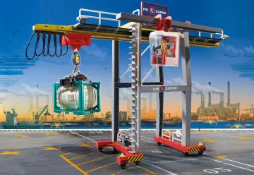Playmobil 70770 - Cargo Crane with Container