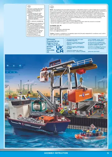 Összeszerelési útmutatók Playmobil 70770 - Portáldaru konténerekkel (15)