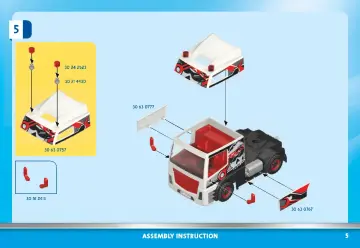 Instrukcje obsługi Playmobil 70771 - Samochód ciężarowy z przyczepą (5)