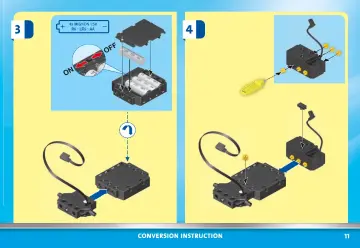 Istruzioni di montaggio Playmobil 70771 - Motrice con container (11)