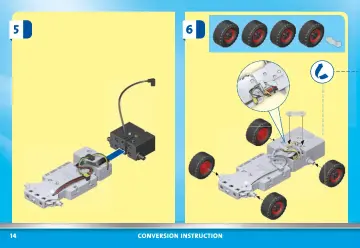 Οδηγίες συναρμολόγησης Playmobil 70771 - Φορτηγό μεταφοράς container (14)