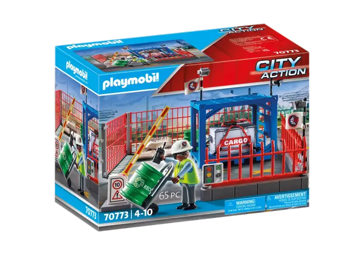 Playmobil 70773 - Szállítmányraktár - BOX