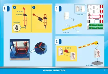 Manual de instruções Playmobil 70773 - Depósito de Carga (5)