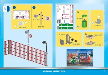 Manual de instruções Playmobil 70773 - Depósito de Carga (7)