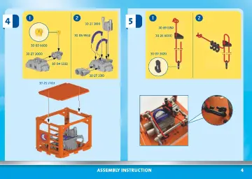 Manual de instruções Playmobil 70774 - Fabricante de Contentores (4)