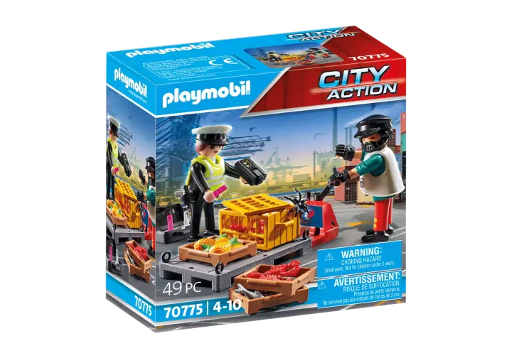 Playmobil 70775 - Controllo merci - BOX