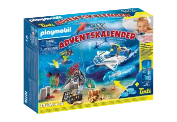 Playmobil 70776 - Advent Calendar - Bathing Fun Police Diving Mission