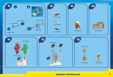 Istruzioni di montaggio Playmobil 70776 - Calendario dell'Avvento 'Guardia costiera in missione' (7)