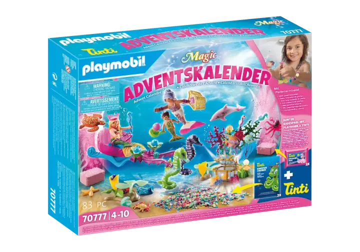 Playmobil 70777 - Adventskalender "Badespaß Meerjungfrauen"