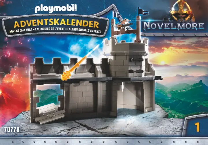 Οδηγίες συναρμολόγησης Playmobil 70778 - Χριστουγεννιάτικο Ημερολόγιο Novelmore - Εργαστήρι του Dario Da Vanci. (1)