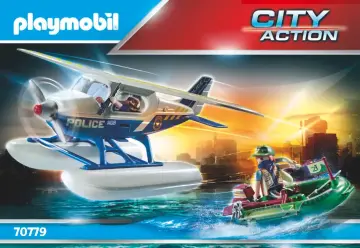 Οδηγίες συναρμολόγησης Playmobil 70779 - Καταδίωξη λαθρέμπορου από αστυνομικό υδροπλάνο (1)