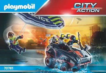 Összeszerelési útmutatók Playmobil 70781 - Rendőrség - Kétéltű üldözés (1)