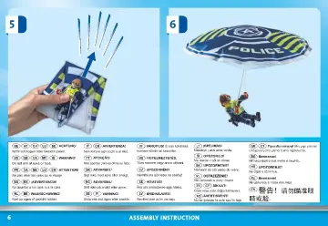 Instrukcje obsługi Playmobil 70781 - Policyjny spadochron: Pościg za amfibią (6)