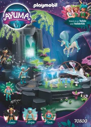 Instrukcje obsługi Playmobil 70800 - Magiczne źródełko energii (1)