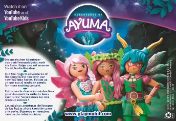 Összeszerelési útmutatók Playmobil 70803 - Crystal Fairy és Bat Fairy - Kristály és Denevér tündér lélekállattal (12)