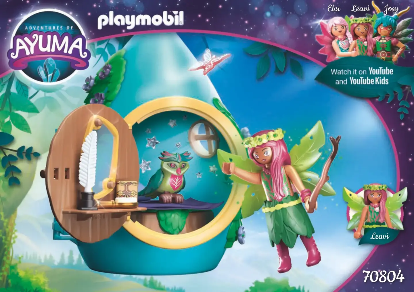 Playmobil - Ayuma : Maisonnette Suspendue #70804, à l'échelle du monde