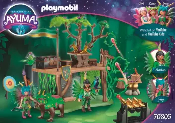 Istruzioni di montaggio Playmobil 70805 - Campo di addestramento (1)