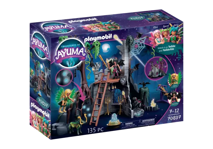 Playmobil 70807 - Στρατηγείο των Bad Fairies - BOX