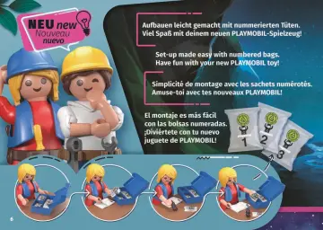 Istruzioni di montaggio Playmobil 70807 - Nascondiglio delle Bat Fairies (6)