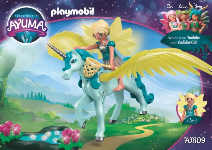 Building instructions Playmobil 70809 - Crystal Fairy with Unicorn (1)