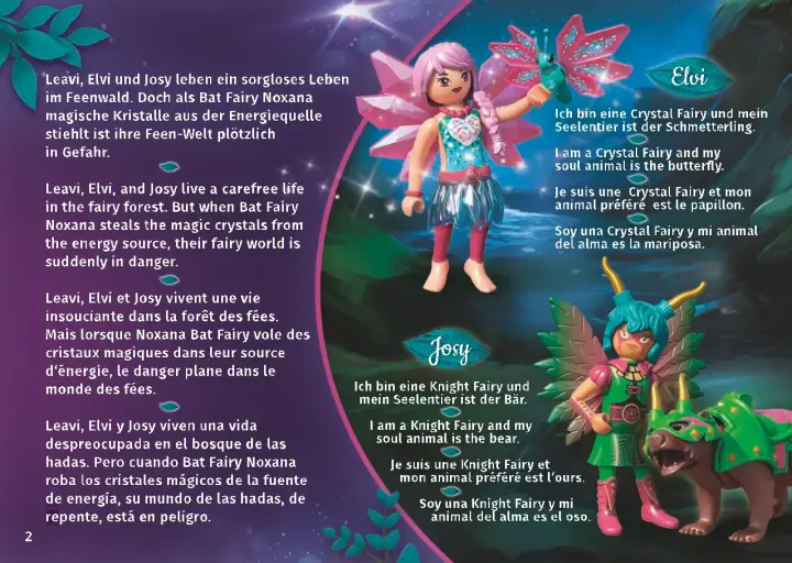 Building instructions Playmobil 70809 - Crystal Fairy with Unicorn (2)