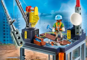 Playmobil 70816 - Starter Pack Cantiere con montacarichi
