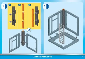 Manual de instruções Playmobil 70816 - Starter Pack Construção com grua (3)