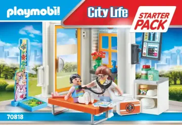 Notices de montage Playmobil 70818 - Starter Pack Cabinet de pédiatre (1)