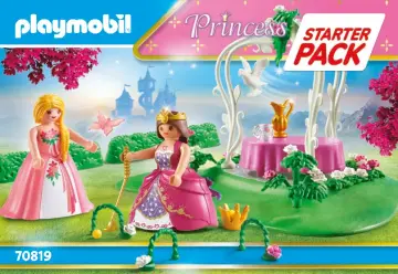 Bouwplannen Playmobil 70819 - Starterpack Prinsessentuin (1)