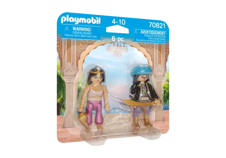 Playmobil 70821 - DuoPack - Sultano e regina - BOX