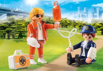 Playmobil 70823 - DuoPack Doctor and Police Officer